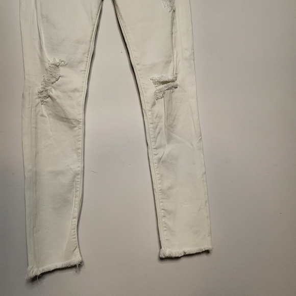 IRO Jarod cropped distressed low-rise skinny jeans Size 24 - Picture 4 of 12